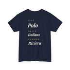 'Polo Italians Riviera' Graphic Tee - Premium