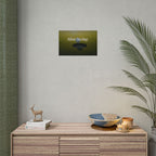 Golf Poster — "Slow Swing." Motivational Golf Wall Art (Rolled Poster)