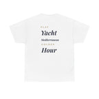 "Play Yacht, Mediterranean Golden Hour" - Premium
