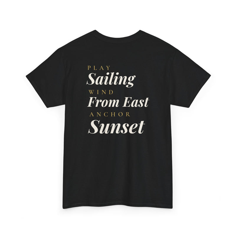 "Sailing From East Anchor Sunset" T-Shirt - Premium