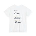 'Polo Italians Riviera' Graphic Tee - Premium
