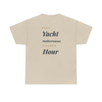 "Play Yacht, Mediterranean Golden Hour" - Premium