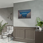 Santorini Travel Poster - Rolled Wall Art
