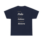 'Polo Italians Riviera' Graphic Tee - Premium