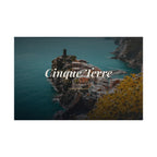 Cinque Terre Travel Poster — Rolled Wall Art
