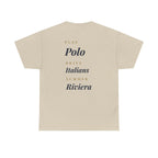 'Polo Italians Riviera' Graphic Tee - Premium