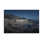 Monaco Travel Poster — Rolled Travel Photography Print