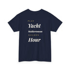 "Play Yacht, Mediterranean Golden Hour" - Premium