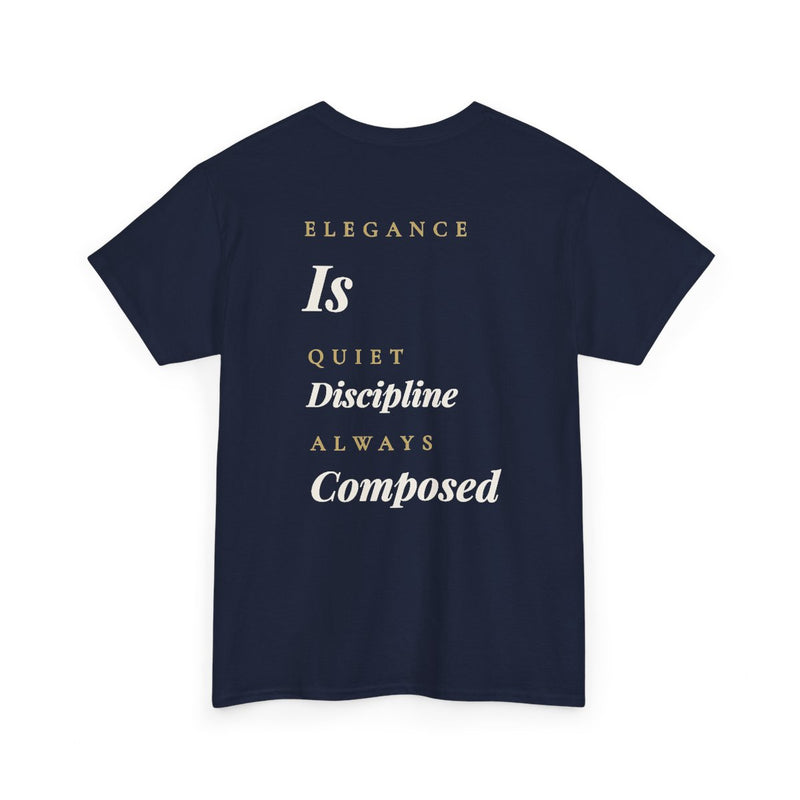 "Elegance Is Quiet Discipline, Always Composed" - Premium